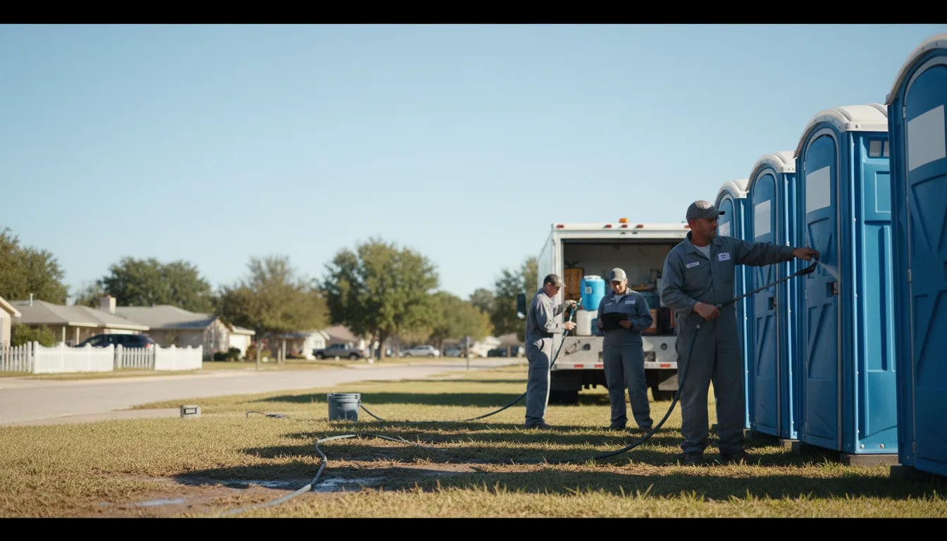 Long-Term Portable Toilet Rental in Nebraska City, NE near me
